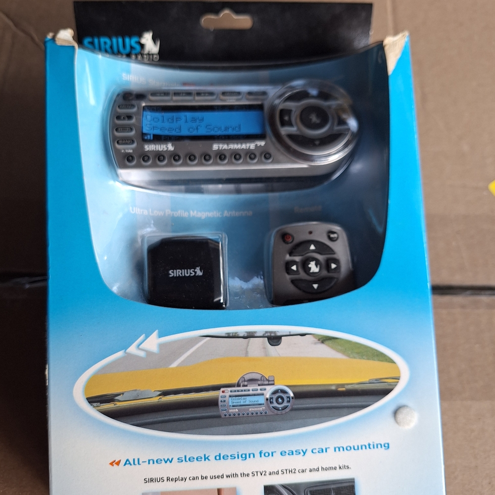 Sirius Car Satellite Radio - Black